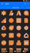 Bright Orange Icon Pack screenshot 8