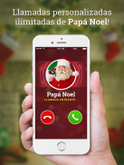 Mensaje de Papá Noel - llamada y correo de voz screenshot 4