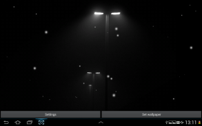 Noir Fond d'écran Animé screenshot 3