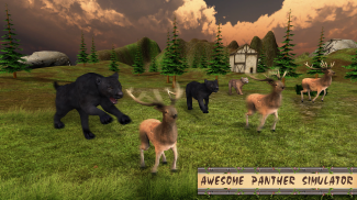 Echter Panther Simulator 2018 - Tierjagd Spiele screenshot 4