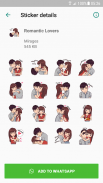 Love Story Stickers - WAStickerApps screenshot 0