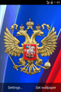 3D Russian Emblem and Flag LWP screenshot 5