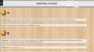 Basketball Dictionnary screenshot 2