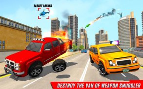 Traffic car shooting games - juego de disparos FPS screenshot 3