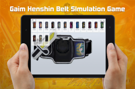 DX Henshin Belt for Gaim Henshin screenshot 4