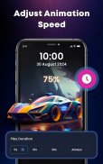 Battery Charging Theme 4K screenshot 2