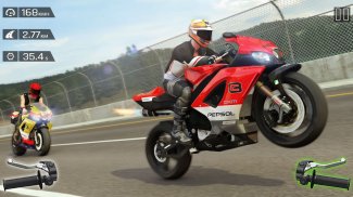 Ninja Bike Racing Smash Game screenshot 1