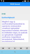 FEOR Kereső screenshot 3