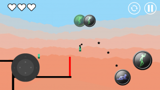 Stickman Parkour Platform 2 - Ninja simulator screenshot 0