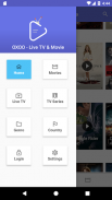 OXOO - Android Live TV & Movie screenshot 0