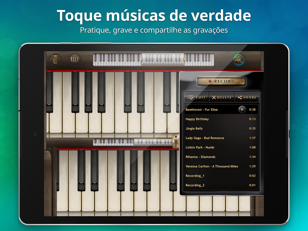 Piano - Musicas, canções e jogos para teclado - Baixar APK para