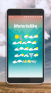 Materialike weather komponent screenshot 0