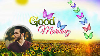 Good Morning Photo Frame Editor screenshot 5