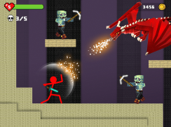 Stick-man Battle - Craft World screenshot 5