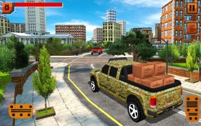 Offroad Pickup: Cargo Truck Simulator 3D screenshot 2