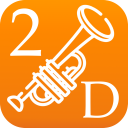 2D Trumpet Fingering Chart Icon