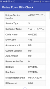 Power bill check online screenshot 1