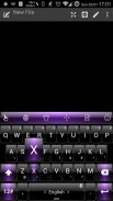 Keyboard tema DuskViole screenshot 1