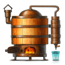 Alcohol Fábrica Simulator Icon