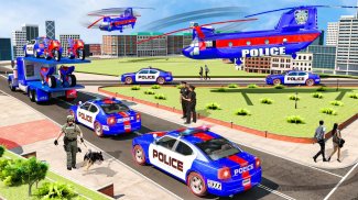 Border Police Car Transport 3D screenshot 2