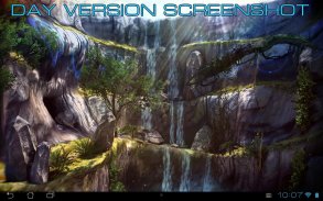 3D Waterfall: Night Edition screenshot 9