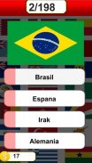 Banderas del mundo en español Quiz screenshot 13