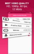 Hidden Screen Recorder- hide videos & lock app screenshot 5