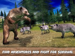 Wild Forest Survival: Animal Simulator screenshot 9