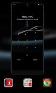 موضوع خودرو Black sports car POCO F1 screenshot 3