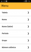 Tabela periódica screenshot 1