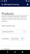 IBM Rapid Financing screenshot 1
