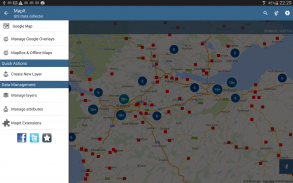 Mapit - coletor de dados GPS e medições de campo screenshot 0