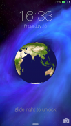 3D Earth Lock Screen screenshot 4