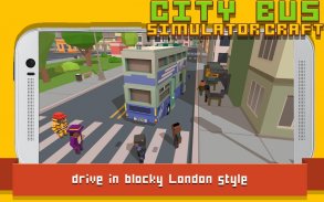 City Bus Simulator Craft screenshot 4