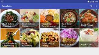 Resep Rujak screenshot 2