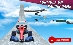 سيارة الفورمولا سباق حيلة- لعبة المسارات المستحيلة screenshot 3