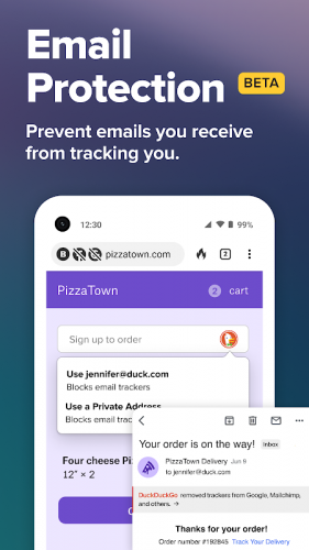 DuckDuckGo Privacy Browser screenshot 2
