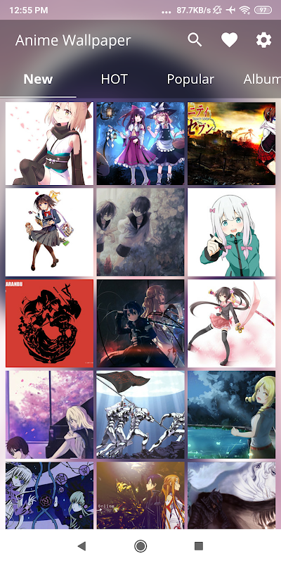 Download Anime Collage: A blend of popular characters Wallpaper | Wallpapers .com