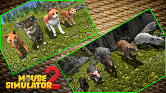 Mutant Mouse Sim Animal Games screenshot 2