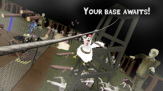 Chicken VS Zombie: PvP Defence screenshot 3