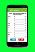 Weight Converter screenshot 1