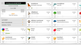 Learn Finnish words with ST screenshot 20