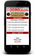 KALA Calculator Gold - Silver Melting & List Maker screenshot 5