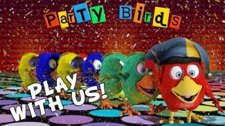 Party Birds: 3D Snake Game Fun screenshot 3