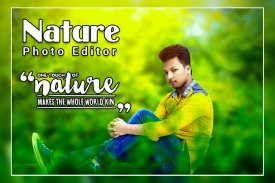 Nature Photo Editor screenshot 1