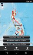 The PHIVOLCS FaultFinder screenshot 1