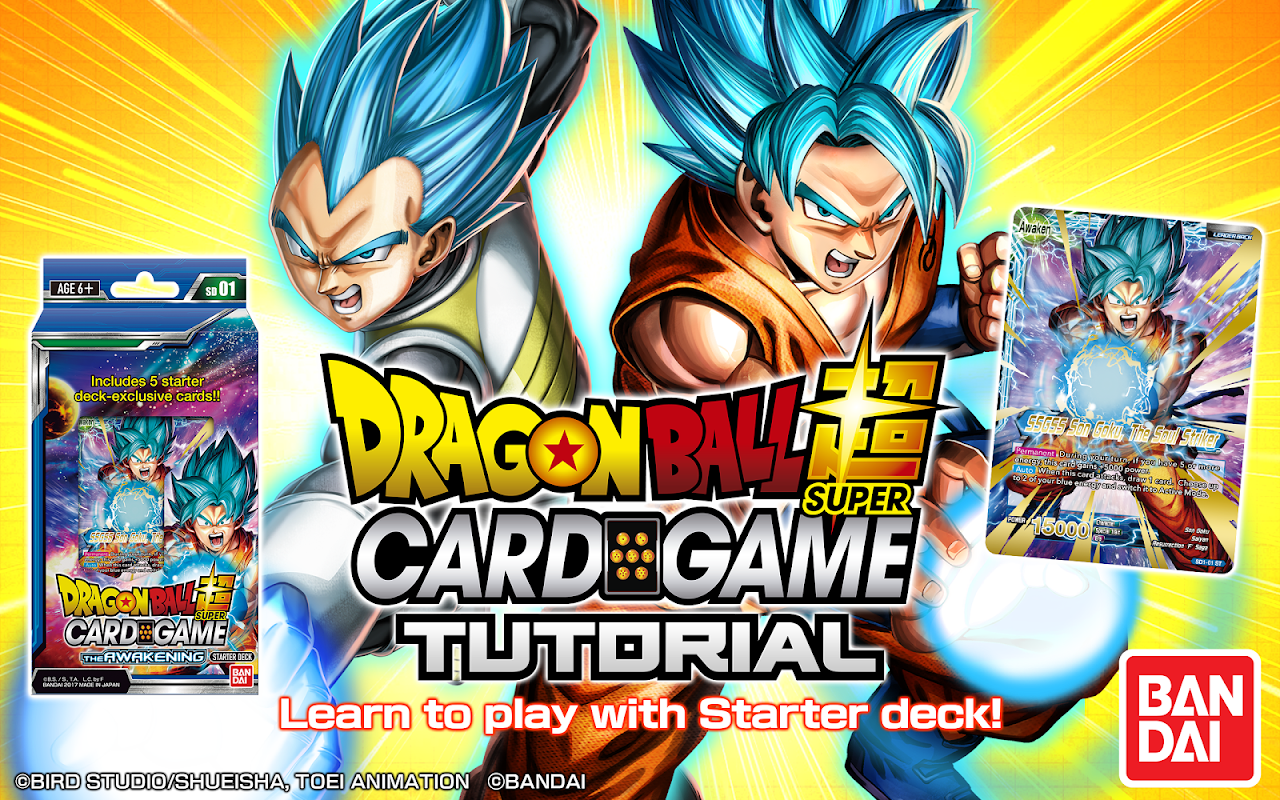 Dragon Ball Super Card Game Tutorial for Android - Download the