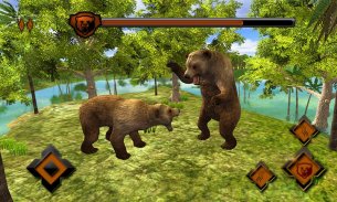 Urso selvagem da selva screenshot 4