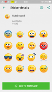 Big Emoji Stickers WAStickerApps screenshot 2