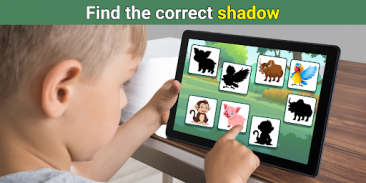 Match shadow for kids puzzle screenshot 5